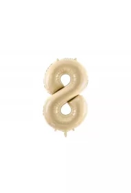 Balon foliowy 8 beż