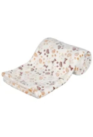 Koc Lingo, 150 x 100 cm, biało/beżowy