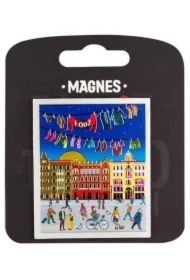 Magnes I love Poland Łódż ILP-MAG-A-LOD-18