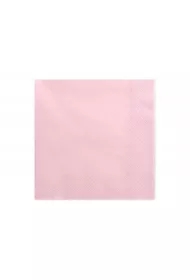 Serwetki trójwarstwowe różowe