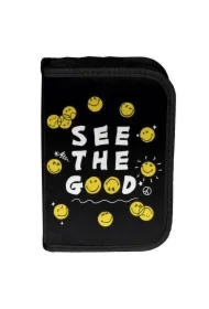 Piórnik bez wyposażenia Smiley SM25LU-P001BW