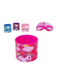 Sprężyna jednorożec - 7,5cm - 4 kolory