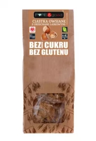 Ciastka owsiane z orzechami laskowymi