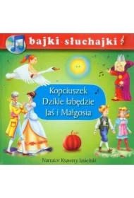 Bajki słuchajki. Kopciuszek, Dzikie łabędzie...