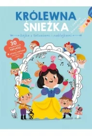 Bajka z tatuażami i naklejkami. Królewna śnieżka