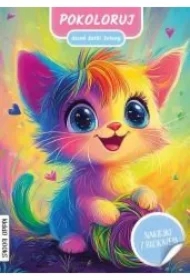 Pokoloruj dzień kotki Seleny