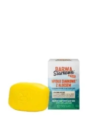 Siarkowa + Aloes Mydło siarkowe w kostce z aloesem