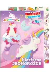 Moje Jednorożce. Naklejki na numerki. Niesforne jednorożce