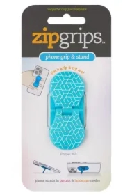 ZipGrip uchwyt na palce do telefonu Wzory geomet.