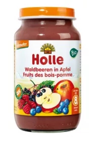 Jabłko - owoce leśne od 8 miesiąca demeter (słoik)