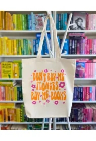 Torba bawełniana YOUNG: BOOKS NOT FLOWERS
