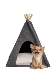 Namiot Filcowy Tipi Legowisko Do Spania Dla Psa Kota 60 X 60 X 70 Cm Myanimaly