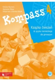 Kompass 4 Książka ćwiczeń do języka niemieckiego dla gimnazjum z płytą CD