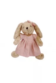 Pluszak Królik Rosalie w różowej sukience 30 cm
