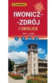 Mapa turystyczna - Iwonicz- Zdrój/Rymanów-Zdrój