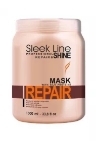 Sleek Line Repair Mask maska z jedwabiem do włosów zniszczonych