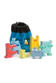 Gra zręcznościowa drewniana wesołe potwory