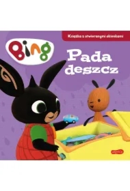 Bing. Pada deszcz. Książka z otwieranymi okienkami