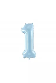 Balon foliowy 1 jasny niebieski