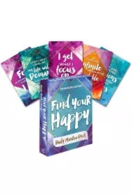 Find Your Happy Daily Mantra, karty do wróżenia