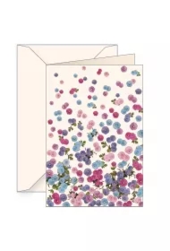 Karnet B6 z kopertą Płatki kwiatów