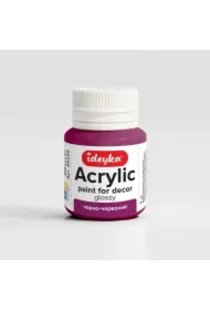 Farba akrylowa Czerń i czerwień 20ml