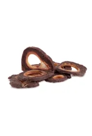 Pausesnack przysmak dla psa, krążki jagnięce z tchawicą wołową