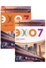 Echo. Język rosyjski. Podręcznik + CD i zeszyt ćwiczeń. Klasa 7. Szkoła podstawowa