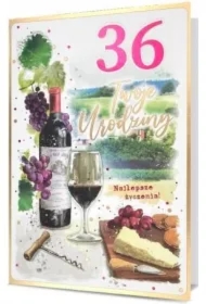 Karnet B6 Urodziny (wymienne cyfry)