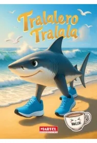 Kolorowanka Tralalero Tralala z naklejkami