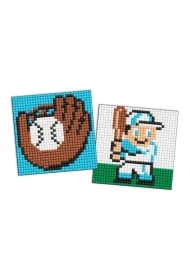 Diamentowa mozaika naklejka Kids - Sport Baseball