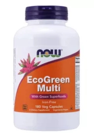 EcoGreen Multi - Zestaw Witamin i Minerałów bez Żelaza Suplement diety