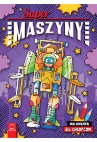 Supermaszyny Malowanka dla chłopców