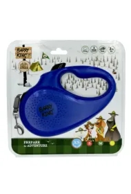 Smycz automatyczna dla psa niebieska XS - taśma 3m, do 12kg