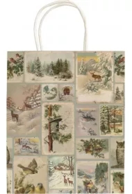 Torebka ozdobna A5 STBAG148 Zima