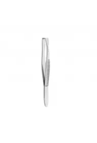 Pęseta kosmetyczna prosta Srebrna 1091