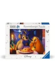 Puzzle 1000 el. Disney Classics Zakochany kundel