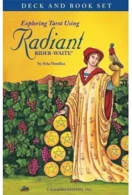 Exploring Tarot Using Radiant Rider Waite Tarot, Deck and Book Set