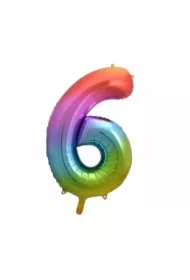 Balon foliowy 6 tęcza