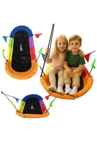 Huśtawka ogrodowa bocianie gniazdo prostokątna