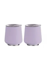Ruby Wine Tumbler Zestaw kubków termicznych Liliowy