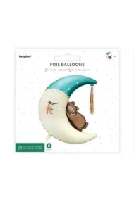 Balon foliowy Miś na księżycu