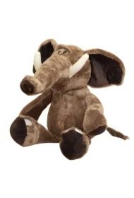 Słoń pluszowy brązowy 22cm