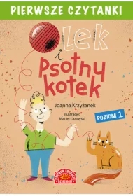 Pierwsze czytanki Olek i psotny kotek. Poziom 1