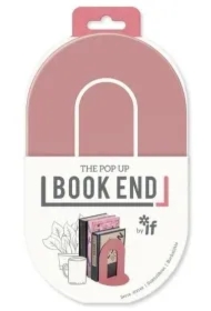 Book End Podpórka pod książki pudrowy róż