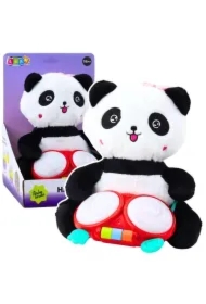 Panda pluszowa z bębenkami