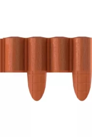 Palisada ogrodowa 4 Eco ceglasta 8,5 cm x 2,4 m