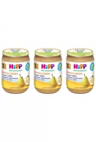 Owoce & Zboża Gruszki i jabłka z kleikiem orkiszowym po 5. miesiącu zestaw