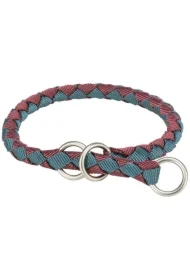 Cavo, obroża zaciskowa, dla psa, bordowy/petrol, L: 47&ndash;55 cm/o 18 mm