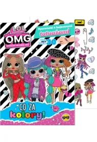 L.O.L. Surprise! Rysowanki z bajecznymi tatuażami. Co za kolory!